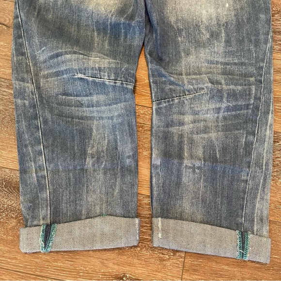 Desigual Cropped Baggy Fit Jeans - 30 - Picture 7 of 9